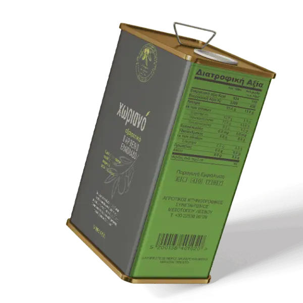 Ελαιόλαδο παραγωγής Αγροτικού Συνεταιρισμού Μεσοτόπου - συσκευασία 5l