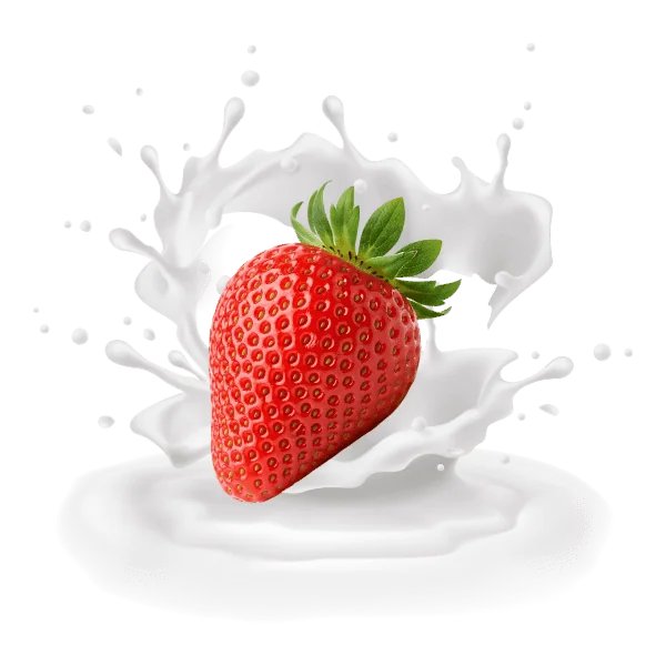 Επιδόρπιο γιαούρτι με γεύση φράουλα παραγωγής Αγροτικού Συνεταιρισμού Μεσοτόπου