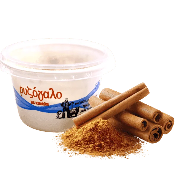 Συσκευασία ρυζόγαλο παραγωγής του Αγροτικού Συνεταιρισμού Μεσοτόπου