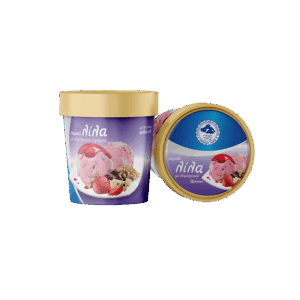 Λίλα παγωτό παραγωγής του Αγροτικού Συνεταιρισμού Μεσοτόπου