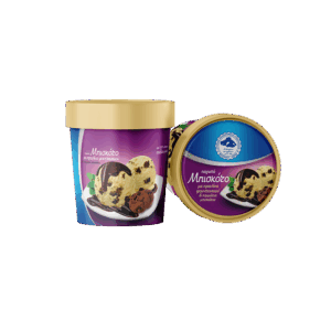 Μπισκότο παγωτό παραγωγής του Αγροτικού Συνεταιρισμού Μεσοτόπου