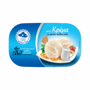 Κρέμα παγωτό παραγωγής του Αγροτικού Συνεταιρισμού Μεσοτόπου, οικογενειακό μέγεθος