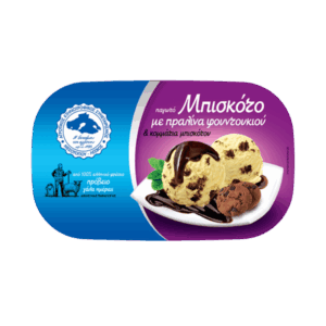 Μπισκότο παγωτό παραγωγής του Αγροτικού Συνεταιρισμού Μεσοτόπου, οικογενειακό μέγεθος