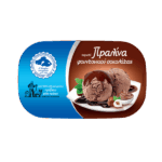 Πραλίνα φουντουκιού παγωτό παραγωγής του Αγροτικού Συνεταιρισμού Μεσοτόπου, οικογενειακό μέγεθος