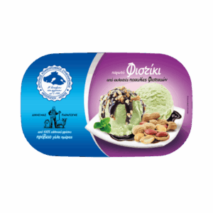 Φυστίκι παγωτό παραγωγής του Αγροτικού Συνεταιρισμού Μεσοτόπου, οικογενειακό μέγεθος