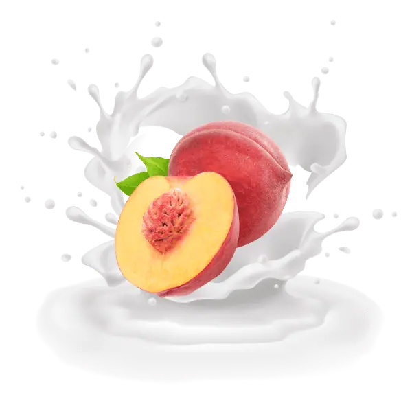 Επιδόρπιο γιαούρτι με γεύση ροδάκινο παραγωγής Αγροτικού Συνεταιρισμού Μεσοτόπου